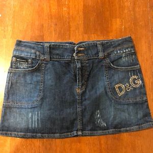Dolce & Gabbana jean skirt